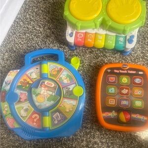 Source Unknown Interactive Learning Toy Set - Blue, Green, Orange